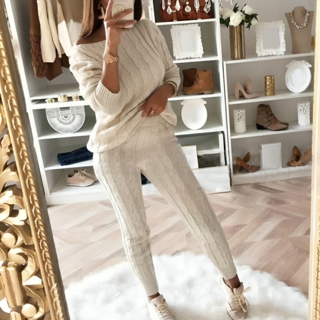 Emma | Women's Knit Lounge Set | Comfortable