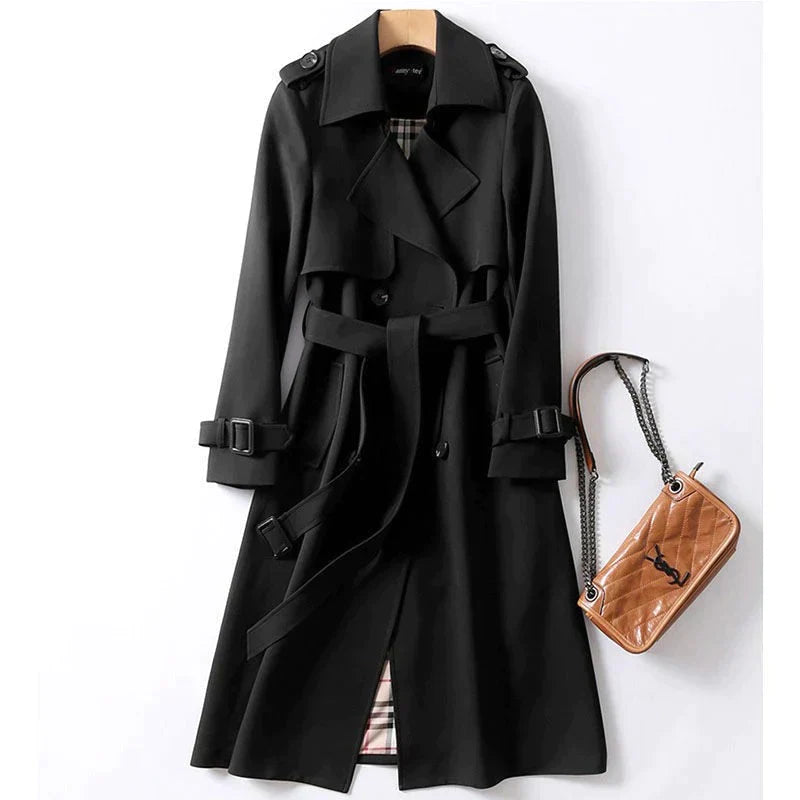 Fern | Women's Long Trench Coat | Elegant