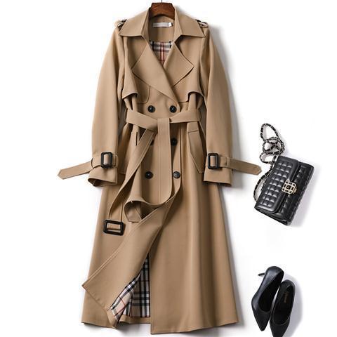 Fern | Women's Long Trench Coat | Elegant